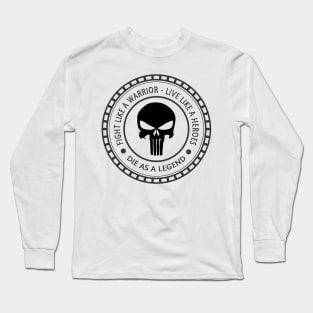 Warrior, Heroes, Legend - Light Shirt Long Sleeve T-Shirt